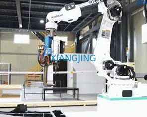 ذراع روبوت اللحام 6 محور مناور صناعي Hyundai HH10L روبوت لحام مع لحام وشعلة لحام