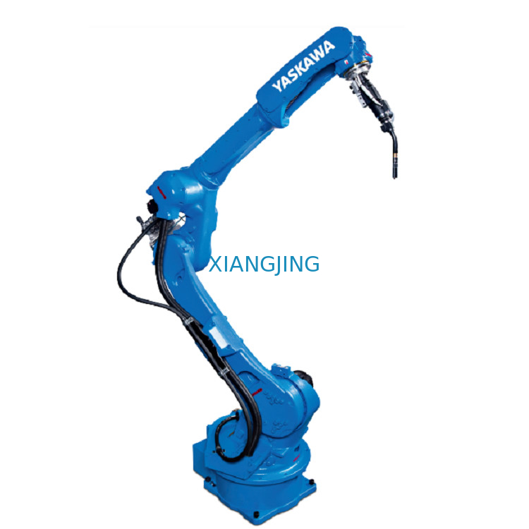 الصناعية YASKAWA AR2010 6 محور ذراع روبوت لحام المناول وحمولة 12 كجم 2010 تصل إلى نظام تغذية الأسلاك ولحام