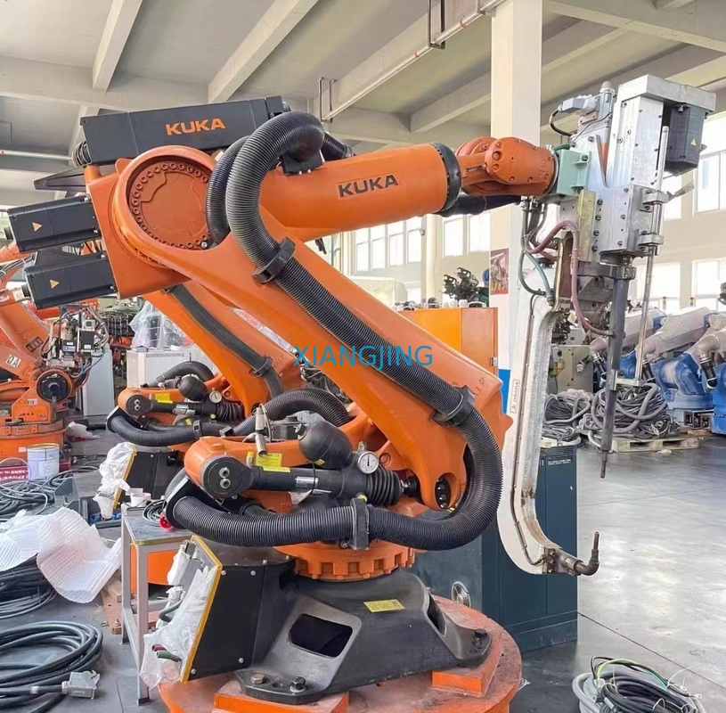 6 محاور مستعملة KUKA Agilus KR 4 ​​R600 ذراع روبوت للتعامل مع الروبوت