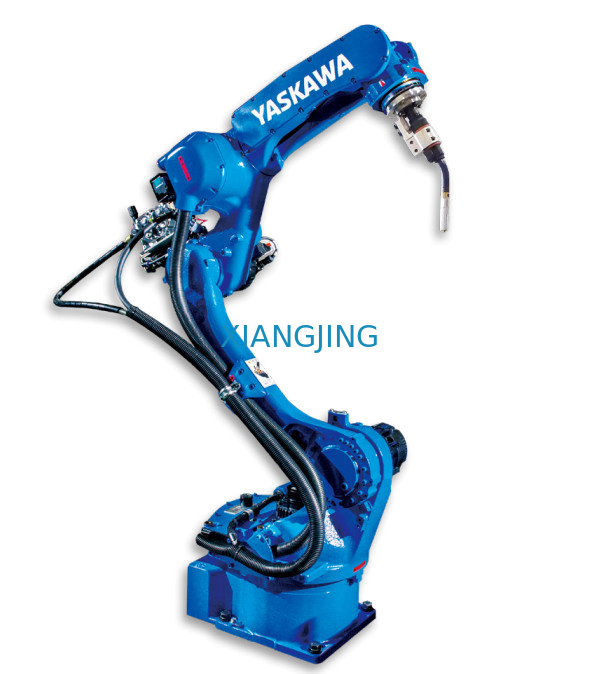 آلة لحام وشعلة لحام Mig لروبوت صناعي قوي YASKAWA 6 محاور روبوت ذراع روبوت لحام قوس