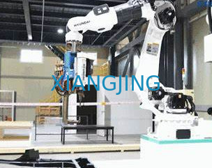 ذراع روبوت اللحام 6 محور مناور صناعي Hyundai HH10L روبوت لحام مع لحام وشعلة لحام