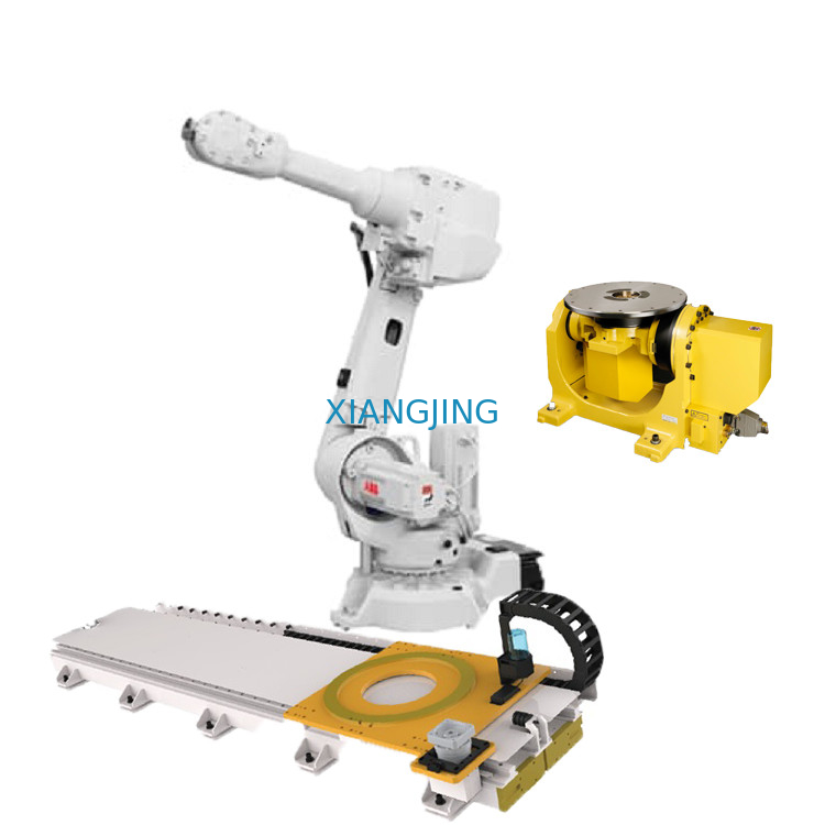 عالية الإنتاجية للأغراض العامة ABB Robot Industrial 6 Axis Welding Robot مع GBS Robot Positioner